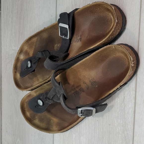 Birkenstock Women Gizeh Thong Sandals Flats shoes sz 40/9 Regular - Picture 6 of 11